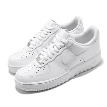 Nike 休閒鞋 Air Force 1 07 運動 男鞋 經典款 AF1 皮革 質感 簡約 穿搭 全白 CW2288111 25cm WHITE/WHITE