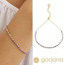 GORJANA POWER GEM BROOKS 可調式能量手鍊 紫水晶 專注力療癒啟發