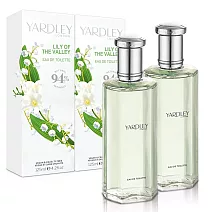 YARDLEY 雅麗 山谷百合淡香水(125ml)X2入