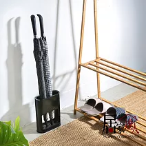 【居家達人】簡約系傘具收納架/傘架/傘桶/瀝水架_ 黑色