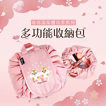 Deseno 笛森諾 春漾浪漫旅行花苞束口收納包-奇奇蒂蒂