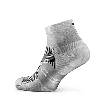 【ROCKAY】Flare 1/4筒運動機能壓縮襪 (多色可選) L Ecowhite