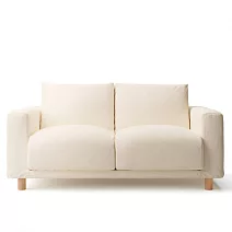 【MUJI 無印良品】沙發本體 /2人座/羽毛獨立筒(布套、沙發腳需另購)