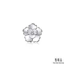 【點睛品】Ear Play 牡丹花 鉑金單邊耳環