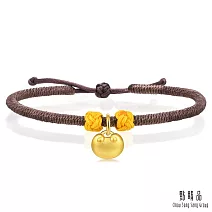 【點睛品】吉祥如意 黃金手繩(小)
