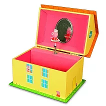 【英國Peppa Pig佩佩豬】PE02481 粉紅豬小妹音樂珠寶盒