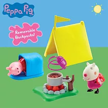 【英國Peppa Pig佩佩豬】PE06389 粉紅豬小妹戶外露營組