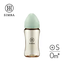 【小獅王辛巴】蘊蜜鉑金PPSU寬口防脹氣奶瓶270ml-新生適用 綠沐