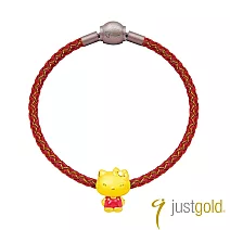 【Just Gold 鎮金店】Kitty&Daniel純金串珠(Kitty)