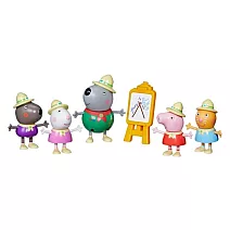 Peppa Pig 粉紅豬小妹 - 佩佩與露營夥伴公仔組