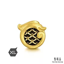 【點睛品】Charme XL 龍紋轉運珠 黃金串珠