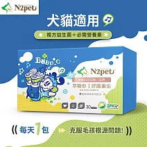 【N2pet萃寵你】 好菌重生三盒組線上宅配券