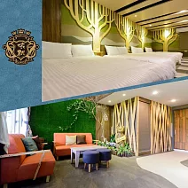 南投【清境依默騎馬渡假莊園】14人主題房樓中樓一泊二食