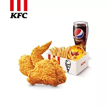 肯德基 2塊卡啦脆雞脆薯蛋撻套餐