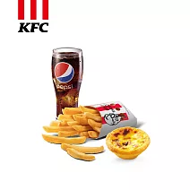 肯德基 脆薯蛋撻可樂