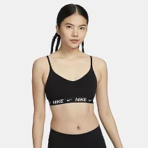 NIKE AS W NK DF INDY LGT SPT BRA 女運動內衣-黑-FD1063011 L 黑色