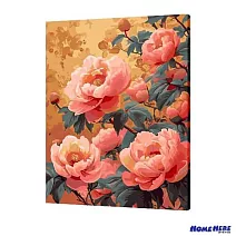 [HOMEHERE] DIY數字油畫/ 牡丹初綻