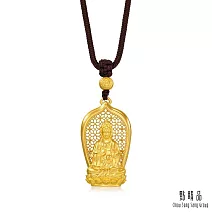 【點睛品】瀝水觀音 黃金項鍊_計價黃金
