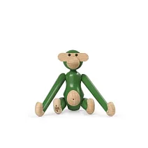 Kay Bojesen Monkey Mini 木頭迷你猴 （復古綠）