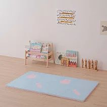 Pato Pato 抗菌動物地墊  30x30x2cm／ 8片組／ 附贈收納袋-  兔子愛吃紅蘿蔔