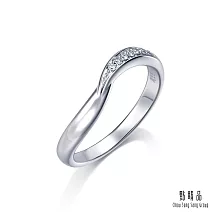 【點睛品】PROMESSA 星宇系列 18K金鑽石戒指(女戒) 9 18K白色黃金