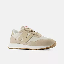 New Balance 237 系列 男女 休閒鞋-MS237CG-D US6.5 卡其色