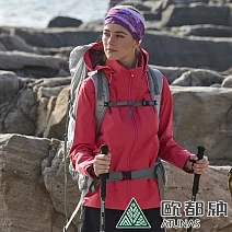 【ATUNAS 歐都納】女款GORE-TEX PACLITE PLUS單件式防水外套A1GTDD04W*- S 莓果紅