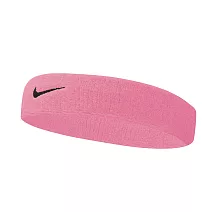 Nike Swoosh Headband [N0001544677OS] 男女 簡約 頭帶 運動 休閒 毛巾 吸汗 粉紅 FREE 粉紅/黑