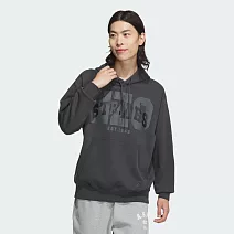 ADIDAS CLG PO HOODIE 男連帽上衣-JG8550 L 黑色
