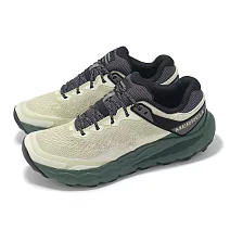 Merrell 越野健行鞋 Nova 4 男鞋 米白 綠 黑 緩衝 抓地 支撐 戶外鞋 ML068559 27cm GREIGE