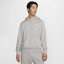 NIKE AS M NK CLUB FT PO HOODIE 男連帽上衣-FN3867063 2XL 灰色