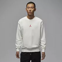 NIKE AS M J FLC CREW GCEL 男圓領套頭衫-IB5605133 XL 白色