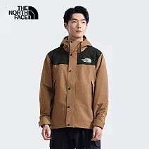 The North Face M REIGN ON JACKET - AP 男防水外套-NF0A8DGC58W L 棕色