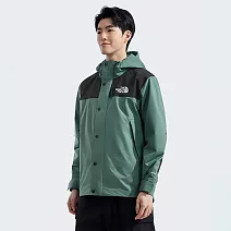 The North Face M REIGN ON JACKET - AP 男防水外套-NF0A8DGCLFW L 綠色