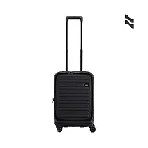 【LOJEL】升級版 CUBO 19吋 前開式擴充 防盜防爆 雙齒拉鍊 登機箱 酷黑