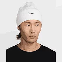 NIKE U NK PEAK BEANIE TC SWSH F24 L 男女 保暖帽-HF0187100 白色