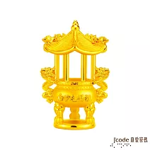 J’code真愛密碼金飾 白沙屯 天公爐硬金擺件