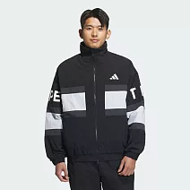 ADIDAS WORD WOV JKT 男風衣外套-JM2064 L 黑色