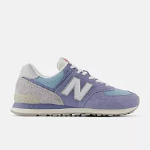 New Balance 574 男女休閒鞋-U574BLG-D US5.5 藍色
