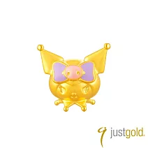 【Just Gold 鎮金店】Kuromi 狂歡派對 黃金串珠 (領巾)