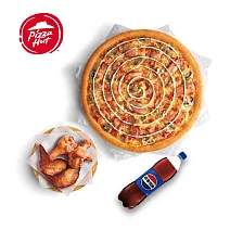 必勝客 九吋鬆厚比薩BBQ烤雞套餐