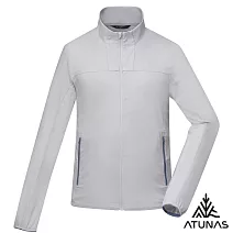 【ATUNAS 歐都納】男款蚊瘋不動涼感外套A1GA2508M- M 銀灰