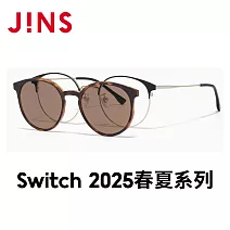 JINS Switch 2025春夏系列 (LMF-25S-222-98) 黑色x金