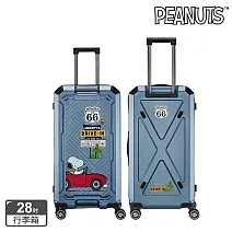 【SNOOPY 史努比】28吋66號公路胖胖行李箱