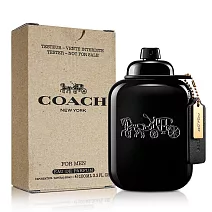 Coach 時尚曜黑男性淡香精-Tester(100ml)