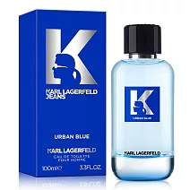 Karl Lagerfeld卡爾·拉格斐 都會藍男性淡香水(100ml)-專櫃公司貨