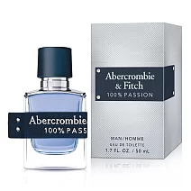 Abercrombie & Fitch 百分百熱情男性淡香水(50ml)-專櫃公司貨