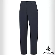 【ATUNAS 歐都納】女款蚊瘋不動彈性長褲/大尺碼A1PA2517W- M 黑