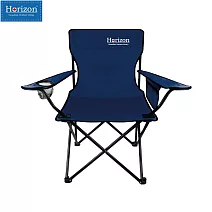 【Horizon 天際線】戶外輕便折疊野餐椅/露營椅/摺疊椅 海軍藍