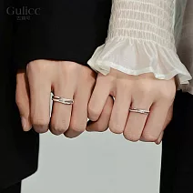 【Gulicc】戒指 對戒 千言萬語 情侶戒 (可調式戒圍)